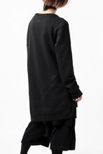 Load image into Gallery viewer, FIRST AID TO THE INJURED PRAGN SWEAT LONG TOPS / BRUSHED BACK TERRY (BLACK)