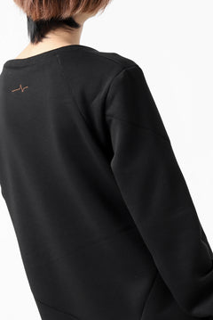 Load image into Gallery viewer, FIRST AID TO THE INJURED PRAGN SWEAT LONG TOPS / BRUSHED BACK TERRY (BLACK)