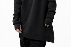 Load image into Gallery viewer, FIRST AID TO THE INJURED PRAGN SWEAT LONG TOPS / BRUSHED BACK TERRY (BLACK)
