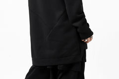 Load image into Gallery viewer, FIRST AID TO THE INJURED PRAGN SWEAT LONG TOPS / BRUSHED BACK TERRY (BLACK)