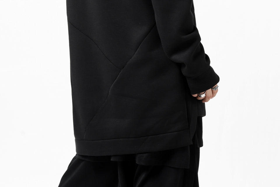 Load image into Gallery viewer, FIRST AID TO THE INJURED PRAGN SWEAT LONG TOPS / BRUSHED BACK TERRY (BLACK)