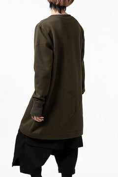 Load image into Gallery viewer, FIRST AID TO THE INJURED PRAGN SWEAT LONG TOPS / BRUSHED BACK TERRY (MOSS)