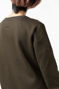 Load image into Gallery viewer, FIRST AID TO THE INJURED PRAGN SWEAT LONG TOPS / BRUSHED BACK TERRY (MOSS)