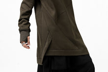 Load image into Gallery viewer, FIRST AID TO THE INJURED PRAGN SWEAT LONG TOPS / BRUSHED BACK TERRY (MOSS)