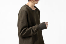 Load image into Gallery viewer, FIRST AID TO THE INJURED PRAGN SWEAT LONG TOPS / BRUSHED BACK TERRY (MOSS)