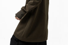 Load image into Gallery viewer, FIRST AID TO THE INJURED PRAGN SWEAT LONG TOPS / BRUSHED BACK TERRY (MOSS)