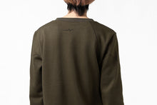 Load image into Gallery viewer, FIRST AID TO THE INJURED PRAGN SWEAT LONG TOPS / BRUSHED BACK TERRY (MOSS)