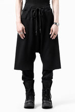 Load image into Gallery viewer, FIRST AID TO THE INJURED WURICH LAYERED PANT / WAFFEL + RIB JERSEY (BLACK)