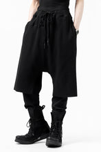 Load image into Gallery viewer, FIRST AID TO THE INJURED WURICH LAYERED PANT / WAFFEL + RIB JERSEY (BLACK)