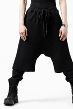 Load image into Gallery viewer, FIRST AID TO THE INJURED WURICH LAYERED PANT / WAFFEL + RIB JERSEY (BLACK)