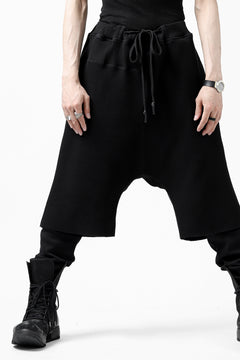 Load image into Gallery viewer, FIRST AID TO THE INJURED WURICH LAYERED PANT / WAFFEL + RIB JERSEY (BLACK)