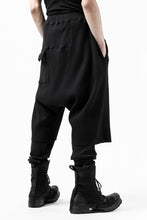 Load image into Gallery viewer, FIRST AID TO THE INJURED WURICH LAYERED PANT / WAFFEL + RIB JERSEY (BLACK)
