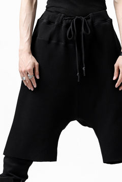 Load image into Gallery viewer, FIRST AID TO THE INJURED WURICH LAYERED PANT / WAFFEL + RIB JERSEY (BLACK)