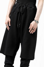 Load image into Gallery viewer, FIRST AID TO THE INJURED WURICH LAYERED PANT / WAFFEL + RIB JERSEY (BLACK)