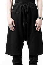 Load image into Gallery viewer, FIRST AID TO THE INJURED WURICH LAYERED PANT / WAFFEL + RIB JERSEY (BLACK)