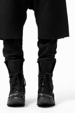 Load image into Gallery viewer, FIRST AID TO THE INJURED WURICH LAYERED PANT / WAFFEL + RIB JERSEY (BLACK)