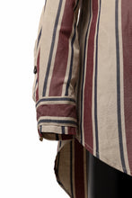 画像をギャラリービューアに読み込む, Aleksandr Manamis Asymmetry Shirt (STRIPE)