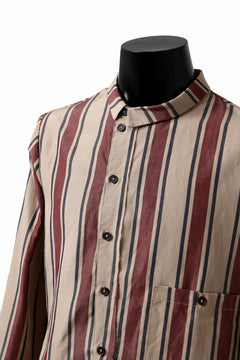 画像をギャラリービューアに読み込む, Aleksandr Manamis Asymmetry Shirt (STRIPE)
