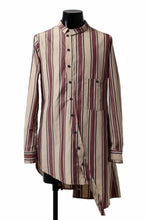 画像をギャラリービューアに読み込む, Aleksandr Manamis Asymmetry Shirt (STRIPE)