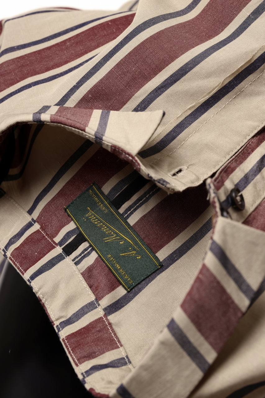 画像をギャラリービューアに読み込む, Aleksandr Manamis Asymmetry Shirt (STRIPE)