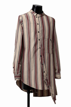 画像をギャラリービューアに読み込む, Aleksandr Manamis Asymmetry Shirt (STRIPE)