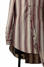 画像をギャラリービューアに読み込む, Aleksandr Manamis Asymmetry Shirt (STRIPE)