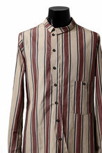 画像をギャラリービューアに読み込む, Aleksandr Manamis Asymmetry Shirt (STRIPE)