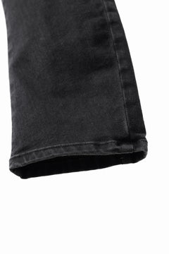 Load image into Gallery viewer, thomkrom SKINNY TROUSERS with SCAR STITCH / STRETCH DENIM (DARK GREY)