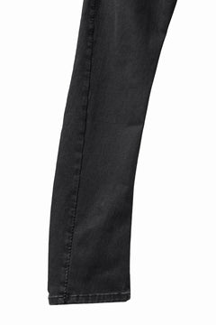 Load image into Gallery viewer, thomkrom SKINNY TROUSERS with SCAR STITCH / STRETCH DENIM (DARK GREY)