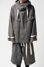 画像をギャラリービューアに読み込む, KLASICA SALVATION ANORAK PARKA / ORIGINAL PONGEE NEP (GLEN CHECK)