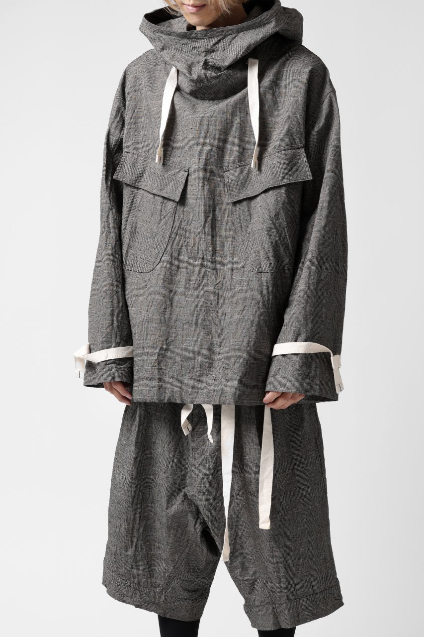 画像をギャラリービューアに読み込む, KLASICA SALVATION ANORAK PARKA / ORIGINAL PONGEE NEP (GLEN CHECK)