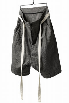 画像をギャラリービューアに読み込む, KLASICA GERALD LOW CROTCH SHORT TROUSERS / ORIGINAL PONGEE NEP (GLEN CHECK)