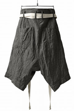 画像をギャラリービューアに読み込む, KLASICA GERALD LOW CROTCH SHORT TROUSERS / ORIGINAL PONGEE NEP (GLEN CHECK)