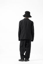 画像をギャラリービューアに読み込む, KLASICA SABRON CONSTRUCTED TROUSERS / LIGHT WEIGHT BLUR STRIPES (INK BLACK)