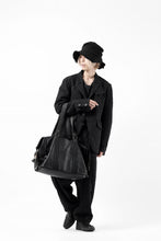 画像をギャラリービューアに読み込む, KLASICA SABRON CONSTRUCTED TROUSERS / LIGHT WEIGHT BLUR STRIPES (INK BLACK)
