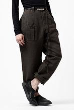 画像をギャラリービューアに読み込む, KLASICA 1960 BRITISH MIL TROUSERS / TRI UNION HIGH DENSITY GABADINE (MILITARY)