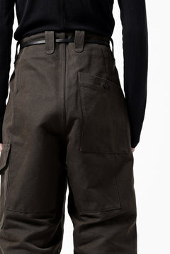 画像をギャラリービューアに読み込む, KLASICA 1960 BRITISH MIL TROUSERS / TRI UNION HIGH DENSITY GABADINE (MILITARY)