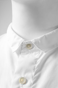 画像をギャラリービューアに読み込む, KLASICA SH-040 OVERSIZED SHORT PULLOVER SHIRT / THOMAS MASON'S 120/2 POPLIN (WHITE)