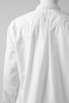画像をギャラリービューアに読み込む, KLASICA SH-040 OVERSIZED SHORT PULLOVER SHIRT / THOMAS MASON'S 120/2 POPLIN (WHITE)
