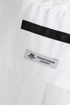 画像をギャラリービューアに読み込む, KLASICA SH-040 OVERSIZED SHORT PULLOVER SHIRT / THOMAS MASON'S 120/2 POPLIN (WHITE)