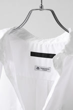 画像をギャラリービューアに読み込む, KLASICA SH-040 OVERSIZED SHORT PULLOVER SHIRT / THOMAS MASON'S 120/2 POPLIN (WHITE)