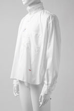 画像をギャラリービューアに読み込む, KLASICA SH-040 OVERSIZED SHORT PULLOVER SHIRT / THOMAS MASON'S 120/2 POPLIN (WHITE)