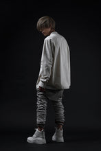 画像をギャラリービューアに読み込む, BORIS BIDJAN SABERI TIGHT FIT PANTS / ACID DYED & BODY MOLDED "P13.TF-F1603K" (PUNK GREY)