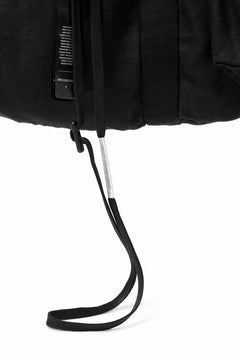 画像をギャラリービューアに読み込む, BORIS BIDJAN SABERI 2WAY TOTE BAG / OBJECT DYED RAMIE "TOTE BAG 2-FBT10004" (BLACK)