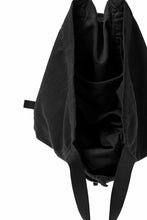 画像をギャラリービューアに読み込む, BORIS BIDJAN SABERI 2WAY TOTE BAG / OBJECT DYED RAMIE &quot;TOTE BAG 2-FBT10004&quot; (BLACK)