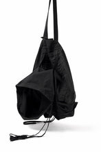 画像をギャラリービューアに読み込む, BORIS BIDJAN SABERI 2WAY TOTE BAG / OBJECT DYED RAMIE "TOTE BAG 2-FBT10004" (BLACK)