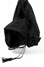 画像をギャラリービューアに読み込む, BORIS BIDJAN SABERI 2WAY TOTE BAG / OBJECT DYED RAMIE "TOTE BAG 2-FBT10004" (BLACK)