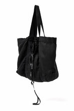 画像をギャラリービューアに読み込む, BORIS BIDJAN SABERI 2WAY TOTE BAG / OBJECT DYED RAMIE "TOTE BAG 2-FBT10004" (BLACK)