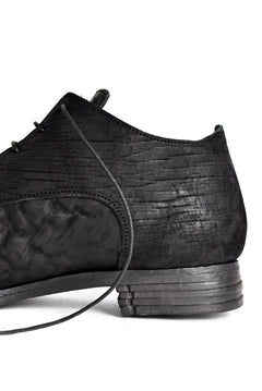 画像をギャラリービューアに読み込む, prtl x 4R4s exclusive Derby Shoes / CordovanSplit "No3-1M" (BLACK)