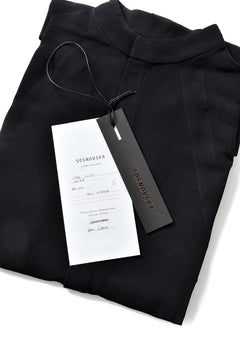 画像をギャラリービューアに読み込む, SOSNOVSKA SIDE SLIT SHIRT (BLACK)